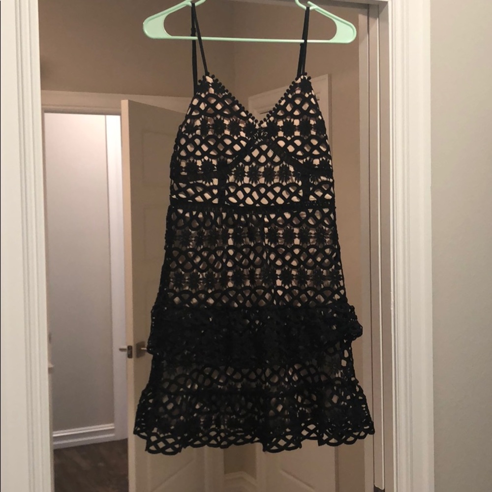 Just Me Black Dress